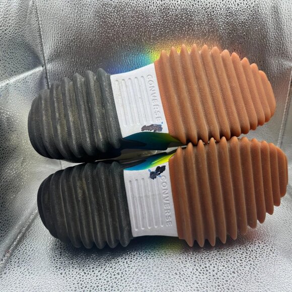 Size M10.5/W12 Converse Run Star Motion Platform High Unisex White Shoes A02262C - Picture 10 of 10